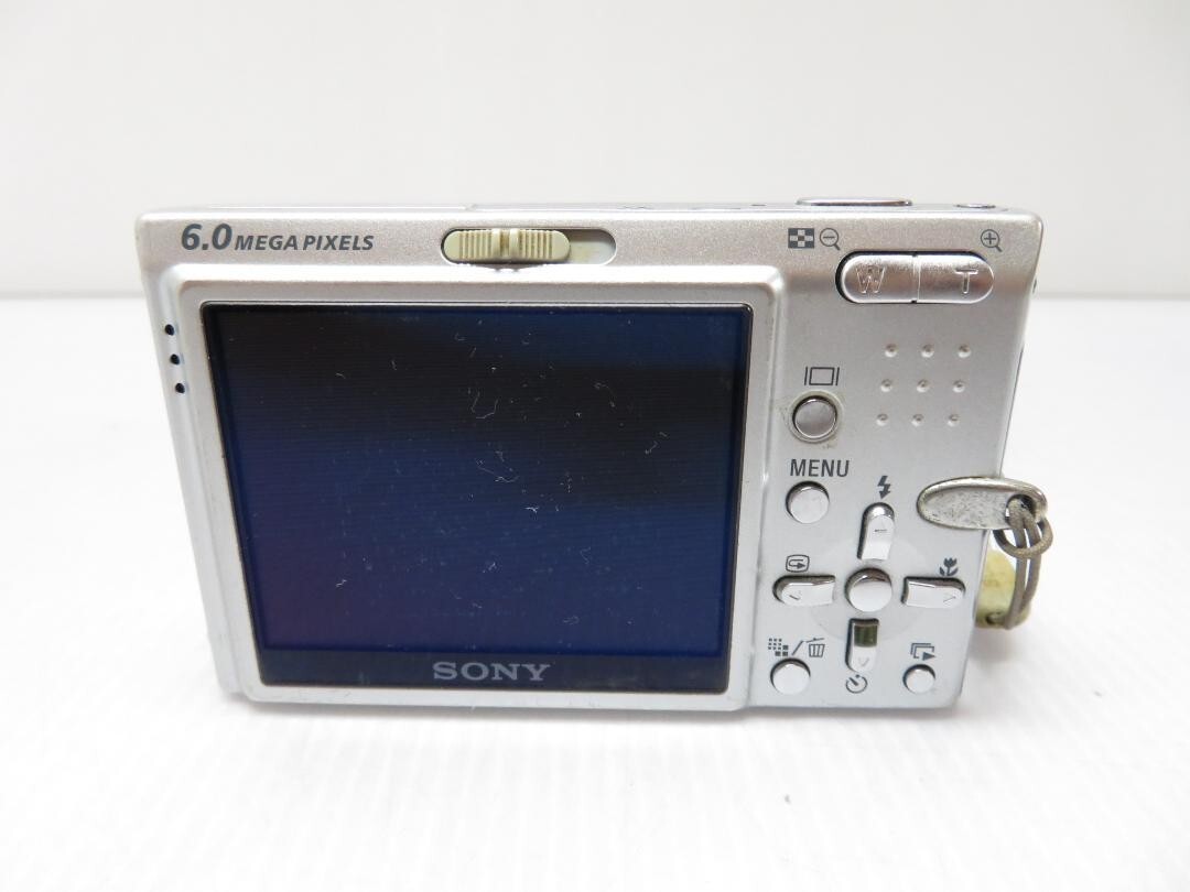Sony Cyber shot DSC-T9 6.0MP 3x Zoom Digital Camera Silver