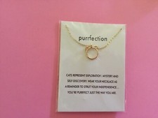 Cat face pendant Charm Necklace Donate to rescue shelter and save a life!