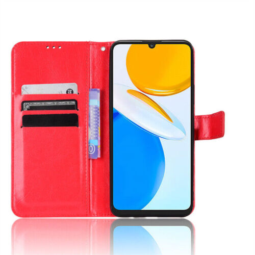 Flip Card Wallet Cover Case For Huawei Honor X7 X8 P30 Lite P50 Mate 50 Honor 80 - Picture 41 of 48