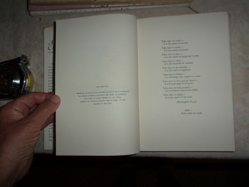 A Time for Cooking Zada Taylor 1963 vintage cook book recipes - Picture 6 of 11