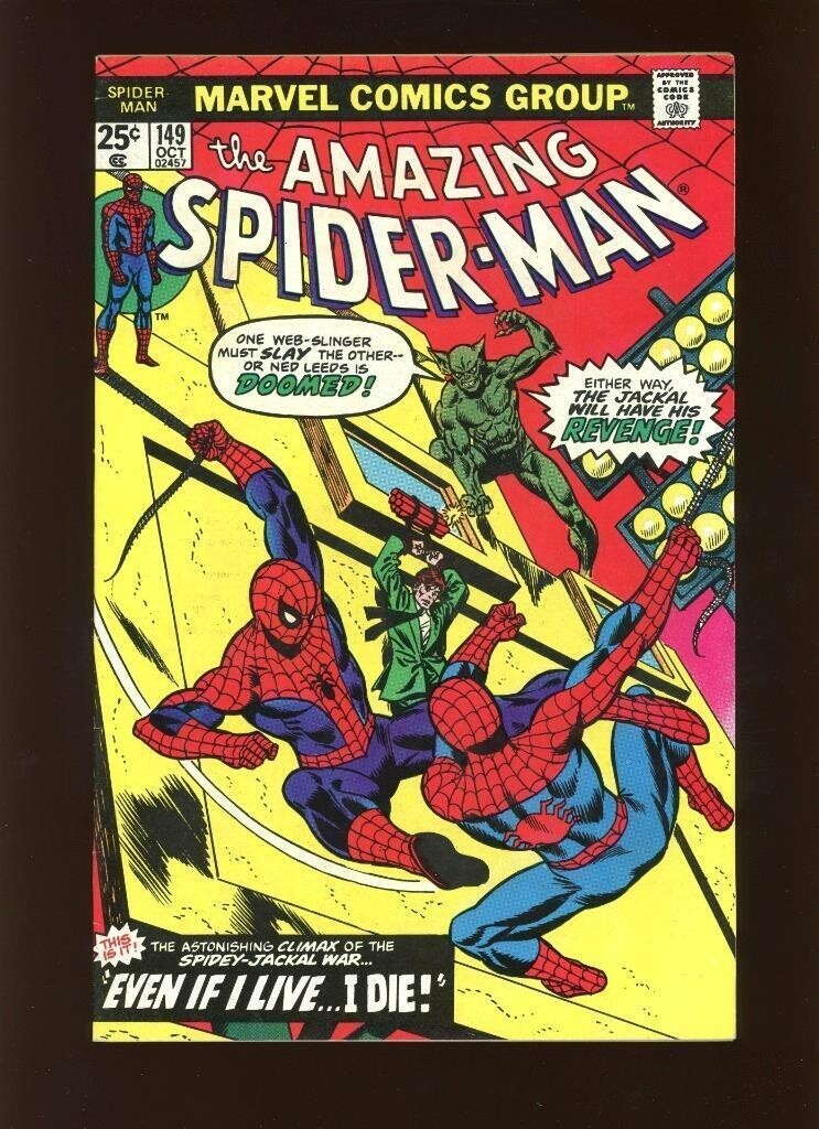 Amazing Spider-Man 149 VF- 7.5 High Definition Scans *b1 | eBay