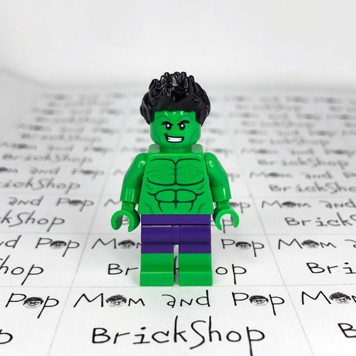 LEGO Marvel Super Heroes Hulk w Dark Purple Pants & Spiked Hair from set: 76241 - Picture 1 of 9