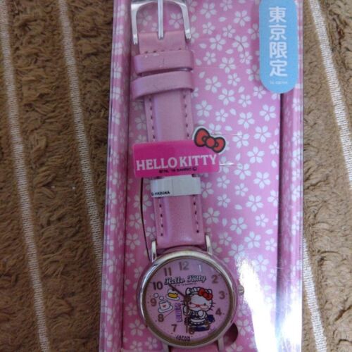 Reloj Pulsera CITIZEN × Maid Hello Kitty Kawaii Rosa Mujer’s Sanrio funcionando sin usar - Imagen 3 de 4