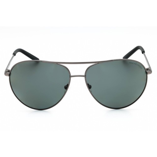 Nike Men's Sunglasses Satin Gunmetal Aviator Frame NIKE CHANCE P DM1017 900 - Picture 2 of 2