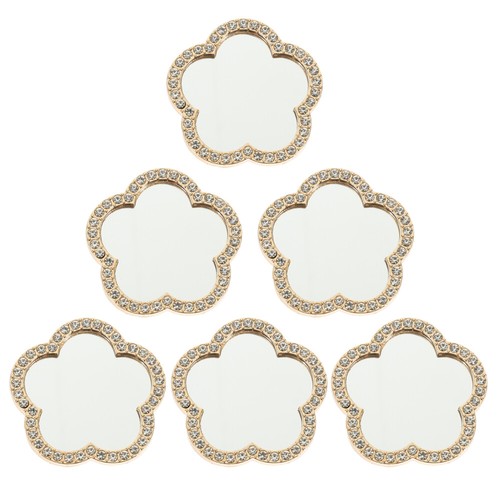 6 Pcs Schönheitspiegel Tragbarer Make -up -Spiegel Spiegelhandheld - 第 10/12 張圖片