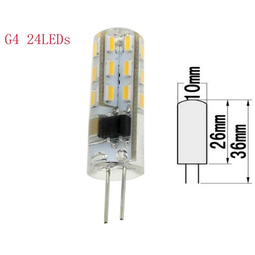 Dimmable LED Corn Light Bulbs G4 G9 E12 E14 E17 GY6.3 12W Silicone Crystal Lamps - Picture 21 of 21