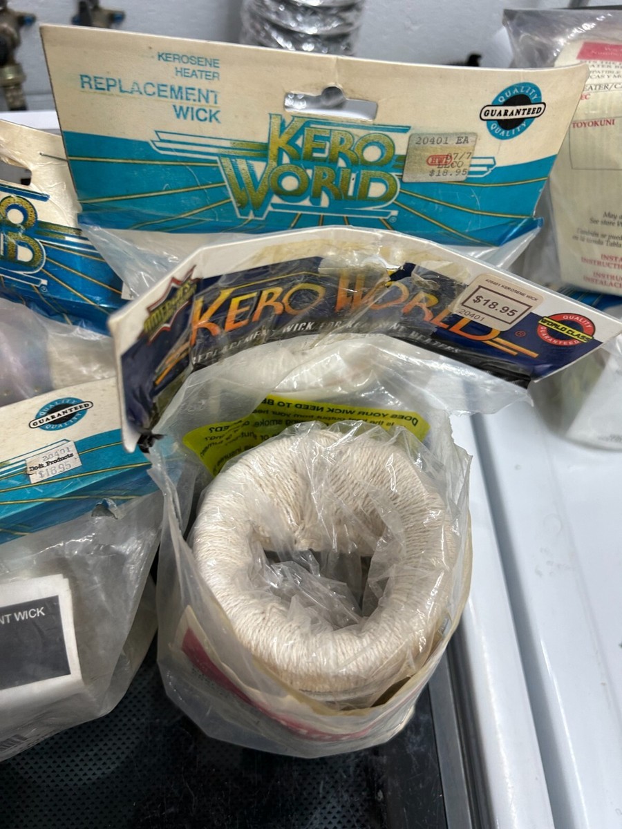NEW Kero World 8 pack lot 34 20401 Kerosene Heater Wick TSK 26EA
