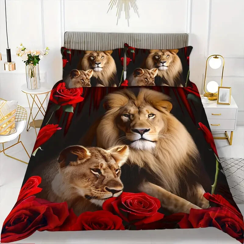 Disney Renforcé Wende Bettwäsche 135x200cm König der Löwen Hakuna Matata