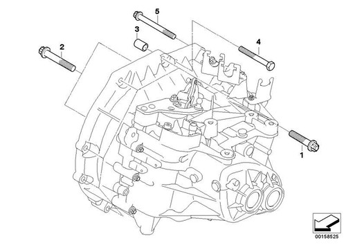 2x Original BMW 24007810609 - ASA-Schraube M10X60-8.8-ZNS3 - Bild 3 von 3