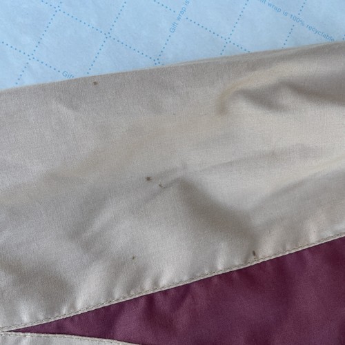 Size Med Vintage Oui International Zip-Up Jacket Wind Breaker Light Brown/maroon - Bild 8 von 12