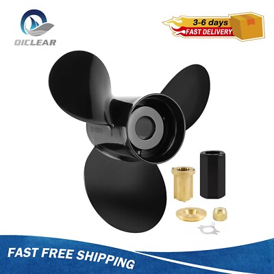 13 x 19 Outboard Propeller For Mercury Engine 40-140HP 15 Spline OEM 48-77346A45