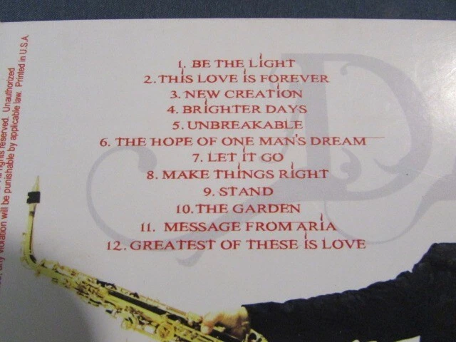 DOMINIC AMATO ILLUMINATE 2011 DIGIPAK 12 TRK CD PHOENIX AZ JAZZ / DAMUZIC VG OOP - Image 4 of 4