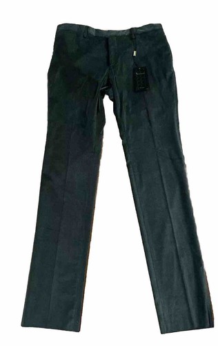NWT Billionaire Couture Grey Corduroy Cotton Wool Pants Sz 54 EU (38 US) Italy - Picture 2 of 7