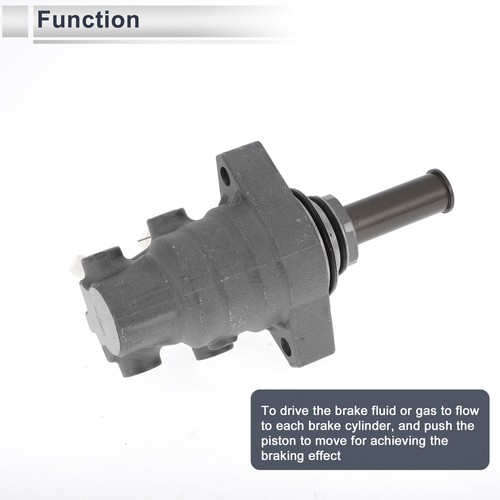 Brake Master Cylinder No.4720708010 for Toyota Sienna 2004-2009 Silver Tone - Picture 5 of 7
