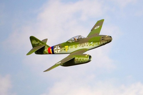 RC Airplane Aircraft Messerschmitt Me 262 V2 Twin High Performance 70mm EDF Jet - Picture 3 of 16