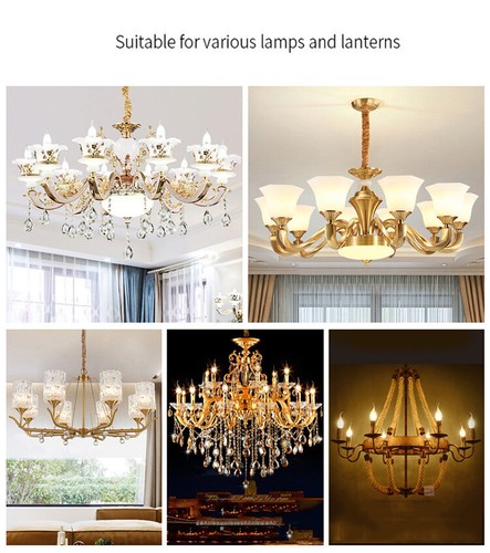 1X 10X 220V E27 E14 Led Candle Light Bulbs 12w Chandelier Bulbs 220v Smd E14 - Picture 9 of 16