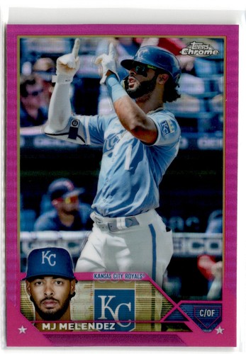 2023 Topps Chrome Refractors Pink Sepia Xfractor Negative - Pick Your Card - Picture 24 of 126
