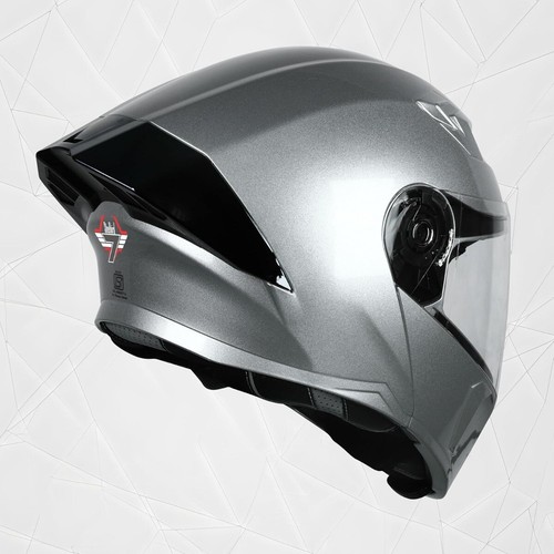 Steelbird SBA-20 7Wings Flip-Up Helmet with Black Spoiler for Men and Women - Picture 30 of 37