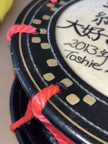 Japanische Vintage Okinawan Eisa Shime Nihon Trommel zum Tanzen. ART By TOSHI M 2013 - Bild 13 von 17