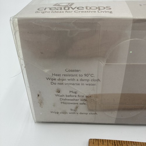 Creative Tops - Juego de taza, bandeja dispersa y posavasos HIERBAS FRESCAS - Nuevo en caja - Imagen 6 de 7