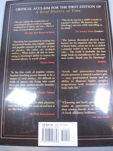 2 Stephen Hawking Books Univerese In A Nutshell & A Brief History Of Time - Imagen 5 de 9