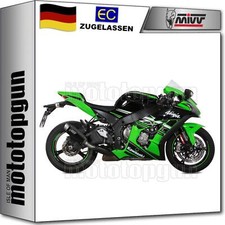exhaust open gp-pro stahl schwarz mivv fur kawasaki zx-10 zx10 r 2020 20