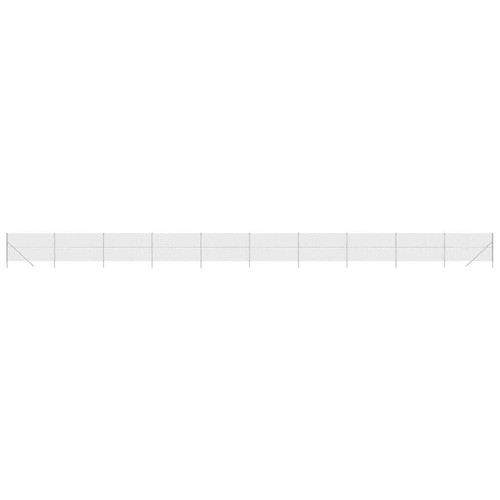 Chain Link Fence Outdoor Mesh Fence Patio Wire Mesh Roll Garden Fence vidaXL - Picture 120 of 204