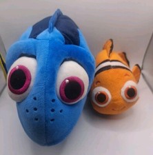 2016 TY Disney Pixar Finding Nemo Dory  Nemo Sparkle Set of 2 Plush