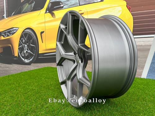 4X 21 " 5X112 Audi RS7 Style Gris Roues Pour : Audi A6 A7 A8 Q7 Q8 - Photo 3 sur 6