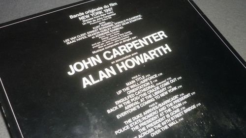 John Carpenter In Associazione Con Alan Howarth - New York 1997 - OST - VG+ - Bild 7 von 9