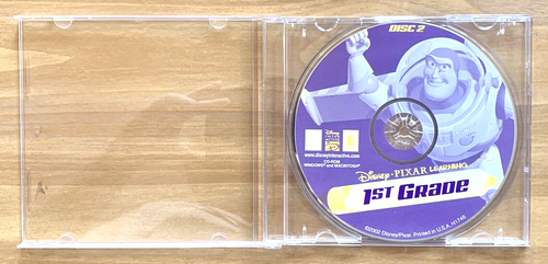 CD-ROM ~ Disney Pixar ~ 1st Grade ~ E ~ Disc 2 ~ USA ~ 2002 ~ !L🟣🟣K! - Picture 3 of 4