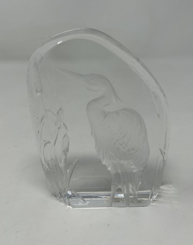 Danbury Mint Wedgwood Crystal Frosted Engraved Lot of 8 Bird Glass Paperweights - Picture 19 of 24