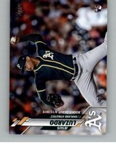 2020 Topps Update Jesus Luzardo U-94 Oakland Athletics Rookie Card RC