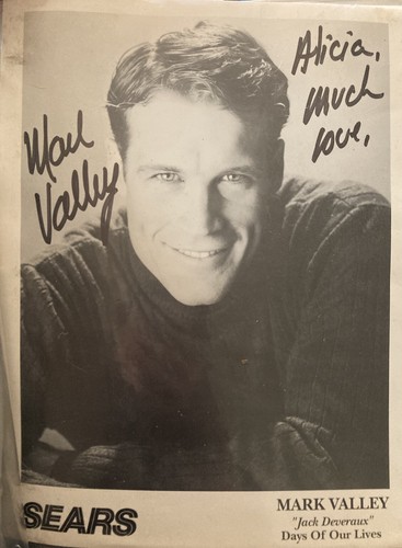 Mark Valley As Jack Deveraux Days Of Our Lives Signed Autographed 8 x 10 Photo  - Picture 1 of 4