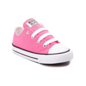Converse-All-Star-Low-Chucks-Infant-Toddler-Pink-Canvas-Shoe-7J238-Free-Shipping