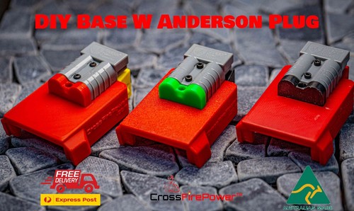 For Milwaukee M18 18V Battery Adapter/BASE Anderson Plug Connector DIY Project - Picture 19 of 56