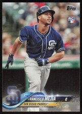 2018 Topps Update #US269 Francisco Mejia Rookie San Diego Padres