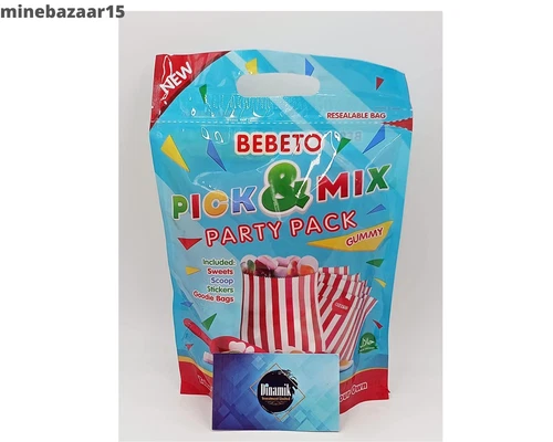 Bebeto Gummy Sweet Party Pack | Pick & Mix Party Pack | Ideal Treat or Gift Pack