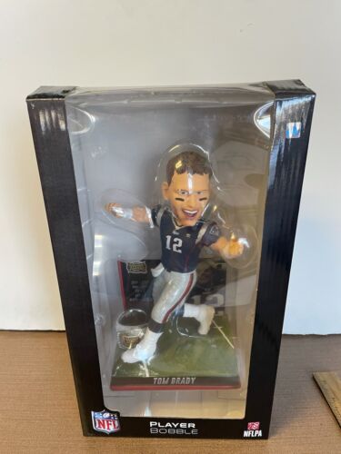 Tom Brady New England Patriots Superbowl Champs XXXV111 FOCO LE Bobblehead NIB - Picture 2 of 2
