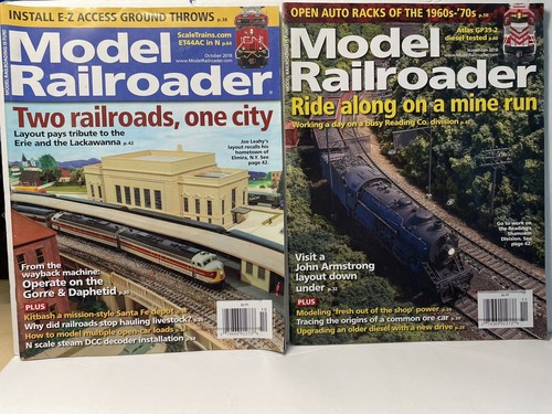Model Railroader Magazines 2018 Lot of 7 Used - Picture 2 of 5