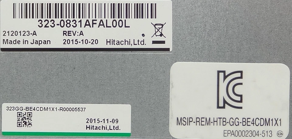 Modulo Scheda Hitachi 323-0831AFB500N 323GG-BE4CDM1X1 MSIP-REM-HTB-GG-BE4CDM1X - Immagine 3 di 3
