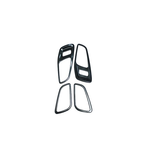 FOR FORD ESCAPE KUGAINTERIOR DOOR HANDLE COVER TRIM BLACK TITANIUM 2013-2019 - Picture 5 of 6