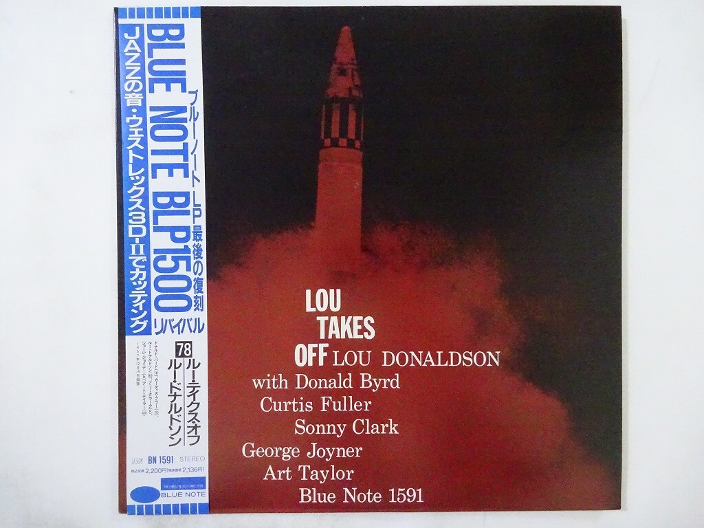 米LP Lou Donaldson Lou Takes Off BST81591 BLUE NOTE 未開封 /00260 Lou Donaldson Lou Takes Off Blue Note BN 1591 Japan VINYL LP