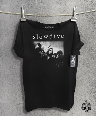 Slowdive T Shirt, 100% Combed Cotton, Fair Wear T Shirt