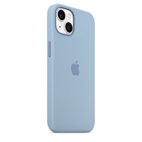 Apple Custodia MagSafe in Silicone per iPhone 13 - Blue Fog - Foto 5 di 8