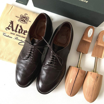 Alden X Anatomica Men's Moc Toe Oxford Shoes Dark Brown 9.5 Alden X Anatomica Men's Moc Toe Oxford Shoes Dark Brown 9.5