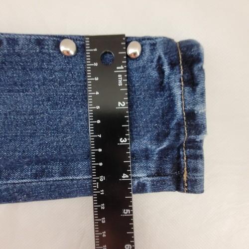 Vintage Guess Jeans Sexy Curve Damen 24 Blau Nieten Low Rise Skinny Ankle 24x28,5 - Bild 10 von 15