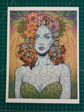 Chuck Sperry "Sappho" Oversize Blotter- Printed by Brian Cox BC Blotter Company