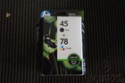 Nowy zapieczętowany oryginalny OEM HP 45/78 czarny/trójkolorowy pakiet atramentowy C8788FN DEC 2013