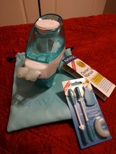 NAVAGE Nasal Irrigation System Nose Cleaner used once, new cleaning kit  bag